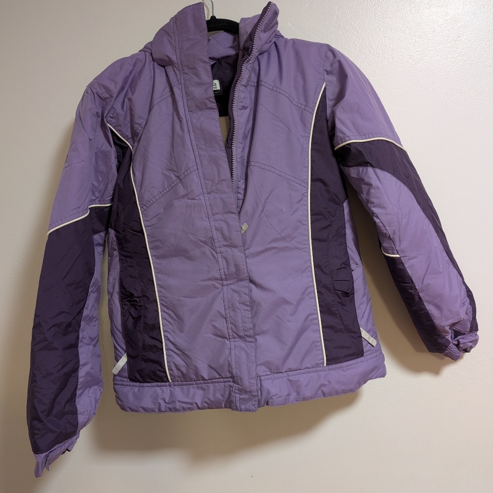 Columbia Girl 14/16 waterproof Warm ski jacket Purple Winter Sport